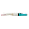 Tripp Lite series 400G Duplex Multimode 50/125 OM4 Fiber Optic Cable (CS-PC/CS-PC), Round LSZH Jacket, Magenta, 5 m