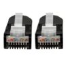 Tripp Lite series Cat6 Gigabit Molded (UTP) Ethernet Cable (RJ45 M/M), PoE, Black, 35 ft. (10.67 m)