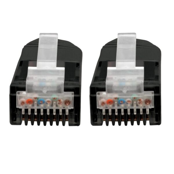 Tripp Lite series Cat6 Gigabit Molded (UTP) Ethernet Cable (RJ45 M/M), PoE, Black, 35 ft. (10.67 m)