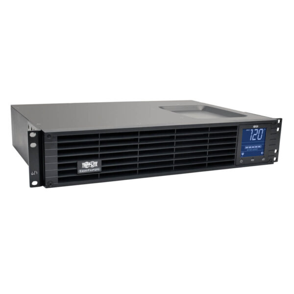 32a77fe75cd45473b24cfe02f72fdf62 Tripp Lite series SmartPro 120V 1kVA 700W Line-Interactive Sine Wave UPS, 2U Rack/Tower, LCD, USB, DB9, 6 Outlets, TAA