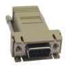 Tripp Lite series Modular Serial Adapter Crossover Wiring (DB9 F to RJ45 F)