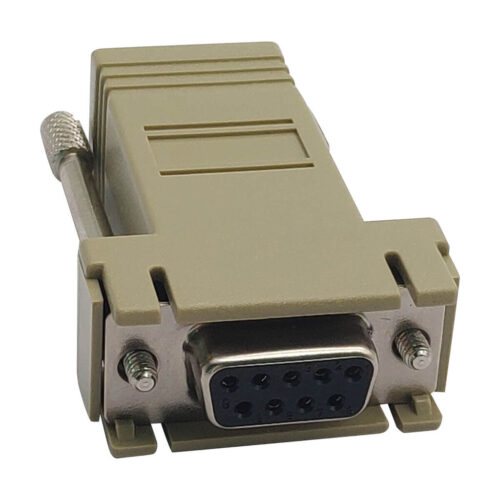 Tripp Lite series Modular Serial Adapter Crossover Wiring (DB9 F to RJ45 F)