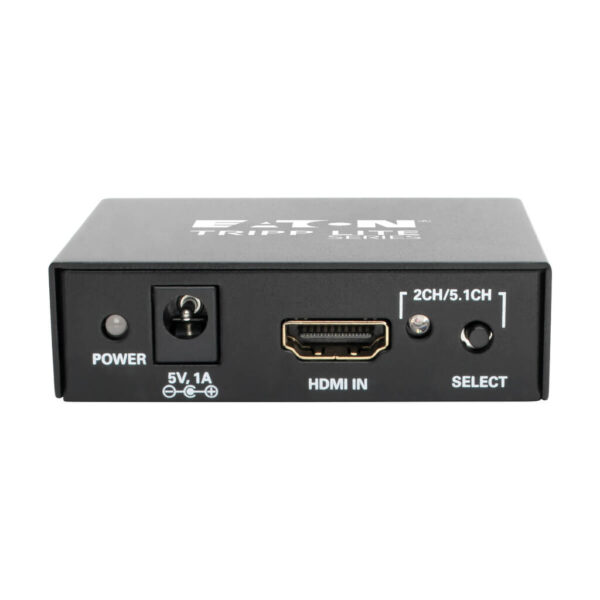 32dec51d28d8fc4ab7e5e71c24e50250 Tripp Lite series 4K HDMI Audio De-Embedder/Extractor with TOSLINK, RCA and 3.5 mm Stereo Output, 5.1 Channel, HDCP, 4K 30Hz