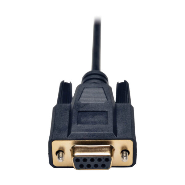 Tripp Lite series Null Modem Serial DB9 Serial Cable (DB9 to DB25 F/M), 6 ft. (1.83 m)