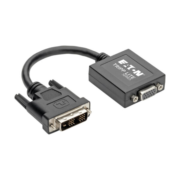 3342f09883420b7d0f9c77af70d27023 Tripp Lite series DVI-D to VGA Active Adapter Converter Cable, 1920x1200, 6-in. (15.24 cm), TAA