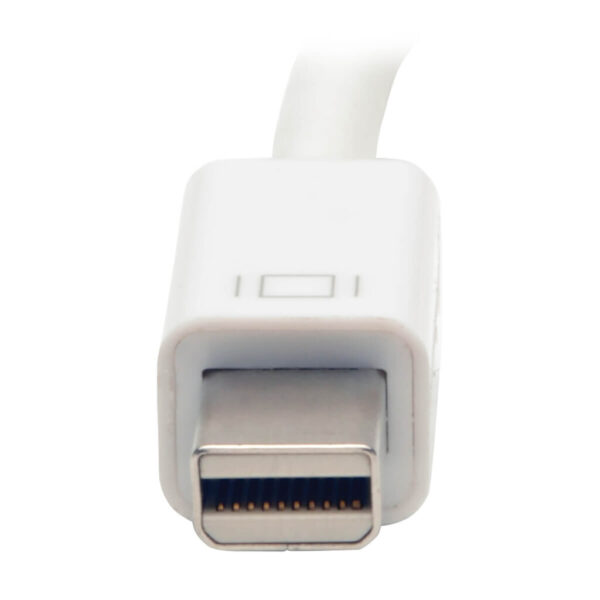 Tripp Lite series Keyspan Mini DisplayPort to Active VGA Adapter, Video Converter (M/F), White, 6-in. (15.24 cm), TAA