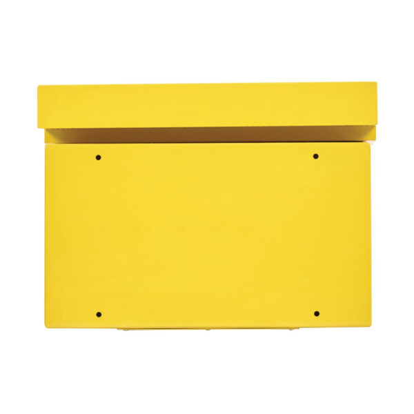 Tripp Lite series SmartRack Industrial Enclosure - NEMA 3R, Wall Mount, Metal, Locking, Fan With Thermal Switch, 16.5 in. Depth, 6U, Yellow