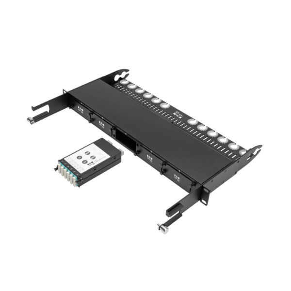 Tripp Lite series 40Gb to 10Gb Breakout Cassette - (x2) 12-Fiber OM4 MTP/MPO ( Male with Pins ) to (x12) LC