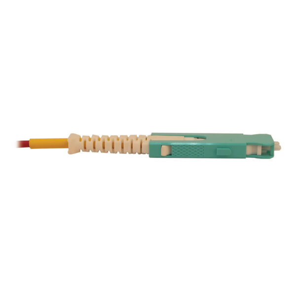 Tripp Lite series 400G Multimode 50/125 OM4 Fiber Optic Cable (Duplex SN-PC M/M), LSZH, Magenta, 3 m (9.8 ft.)