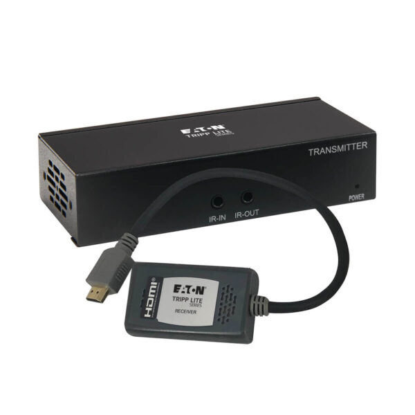 Tripp Lite series HDMI over Cat6 Extender Kit, Transmitter and Pigtail Receiver, 4K 60Hz, 4:4:4, PoC, HDR, HDCP 2.2, 230 ft., TAA