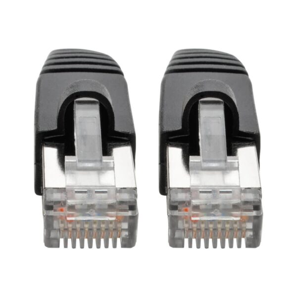 Tripp Lite series Cat6a 10G Snagless Shielded STP Ethernet Cable (RJ45 M/M), PoE, Black, 25 ft. (7.62 m)
