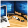 3411fc144622ca4025af5b04d6216ea4 Tripp Lite series Dual-Monitor Thunderbolt 3 to HDMI Adapter (M/2xF) - 4K 60 Hz, 4:4:4, Silver