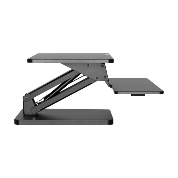 Tripp Lite series Safe-IT Adjustable-Height Sit-Stand Desktop Workstation, Antimicrobial Protection