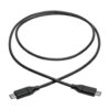 Tripp Lite series USB-C Cable (M/M) - USB 2.0, 5A (100W) Rated, 3 ft. (0.91 m)