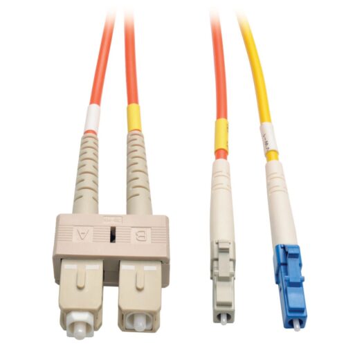 Tripp Lite series Fiber Optic Mode Conditioning Patch Cable (LC Mode Conditioning to SC), 2M (6 ft.)