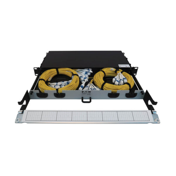 34fe8c8e7ac271230d4e67b6a371f5ca Tripp Lite series Preloaded Fiber Panel, 1U - 2x (12x LC/LC Duplex M/M) 24F Trunk Cables, OS2 Singlemode, 20 m (65.6 ft.)