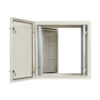 Tripp Lite series SmartRack Industrial Enclosure with Lock - NEMA 4, Wall Mount, Metal Construction, Hinged Back, 28 in. Depth, 12U, Gray