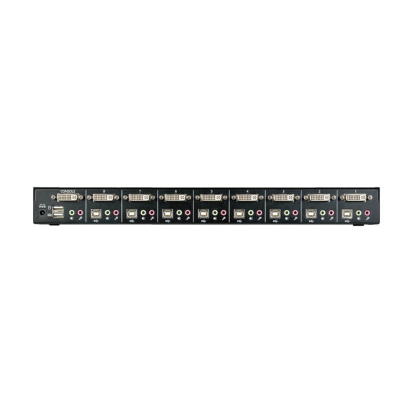 3513230358525a1c094015bd3260a4f7 Tripp Lite series 8-Port 1U Rack-Mount DVI / USB KVM Switch with Audio and 2-port USB Hub