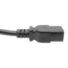 352905706b46c1aac643c8a29a9d9de3 Tripp Lite series Power Cord, C19 to C14 - Heavy-Duty, 15A, 250V, 14 AWG, 4 ft. (1.22 m), Black - P047-004