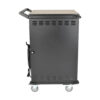 Tripp Lite series 36-Device AC Mobile Charging Cart - Laptops and Chromebooks, 120V, NEMA 5-15P, 10 ft. (3.1 m) Cord, Black
