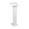 35627132a206f4b0ab220a650bf78842 Tripp Lite series Secure Freestanding Tablet Mount Floor Stand for 13 in. Tablets, White