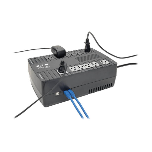 Tripp Lite series 900VA 480W Line-Interactive UPS - 12 NEMA 5-15R Outlets, AVR, 120V, 50/60 Hz, USB, Desktop/Wall Mount