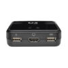 Tripp Lite series 2-Port USB/HD Cable KVM Switch with Audio/Video, Cables and USB Peripheral Sharing