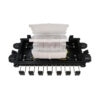 35c1055b8c68d2976d95f90fd7b686c3 Tripp Lite series Fiber Splice Horizontal Enclosure - 6 Splicing Trays, 288 Fiber Capacity, IP68 Rated