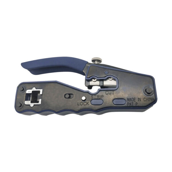 Tripp Lite series Crimping Tool with Cable Stripper for Pass-Through RJ45 Plugs