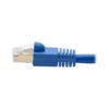 Tripp Lite series Cat6a 10G Snagless Shielded STP Ethernet Cable (RJ45 M/M), PoE, Blue, 14 ft. (4.27 m)