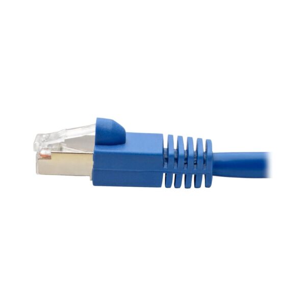 Tripp Lite series Cat6a 10G Snagless Shielded STP Ethernet Cable (RJ45 M/M), PoE, Blue, 14 ft. (4.27 m)