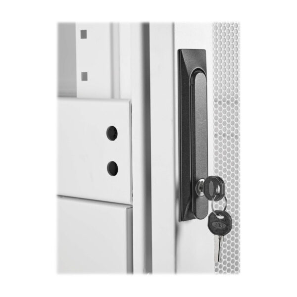 Eaton SmartRack 45U Extra-Deep Extra-Wide Heavy-Duty Rack Enclosure Cabinet for AI Servers, White
