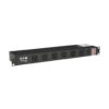 Tripp Lite series 1U Rack-Mount Power Strip, 120V, 15A, 5-15P, 12 Right-Angle 5-15R Outlets (6 Front-Facing, 6 Rear-Facing), 15 ft. (4.57 m) Cord