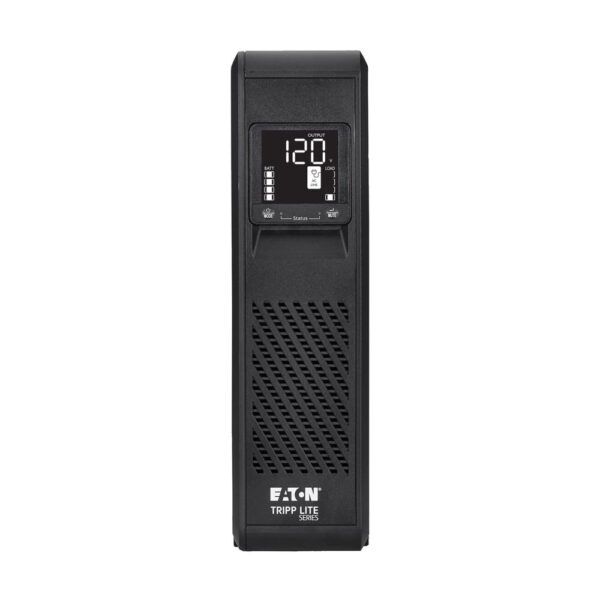 Tripp Lite 1500VA 1050W 120V Line-Interactive Pure Sine Wave Cloud-Connected UPS - 10 NEMA 5-15R Outlets, LCD, 5-15P Plug, Tower - SMART1500PSRTNC