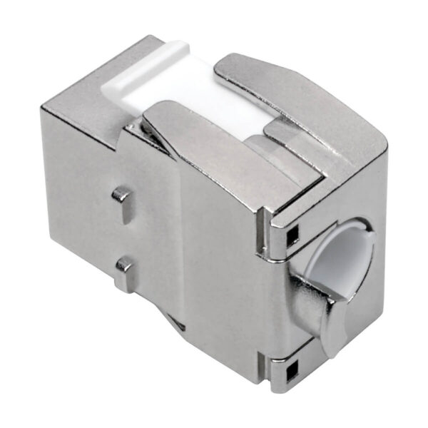 362a008cb28fcbe41b3451c6c3eeb7ab Tripp Lite series Keystone Jack Cat6a/Cat6/Cat5e, RJ45, Shielded, Dust Cap - Toolless, PoE/PoE+ Compliant, TAA