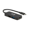 Tripp Lite series USB-C Multiport Adapter - HDMI 4K 60 Hz, 4:4:4, HDR, USB 3.x (5Gbps) Hub Ports, 100W PD Charging, Black