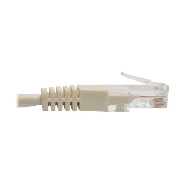 Tripp Lite series Cat5e 350 MHz Molded (UTP) Ethernet Cable (RJ45 M/M), PoE - White, 10 ft. (3.05 m)