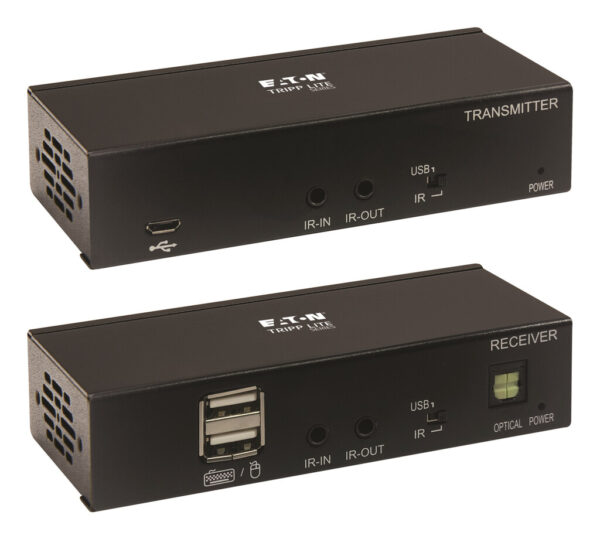 Tripp Lite series DisplayPort over Cat6 Extender Kit, Transmitter/Receiver, 4K 60 Hz, 4:4:4, Power over Cable, 230 ft. (70 m), TAA