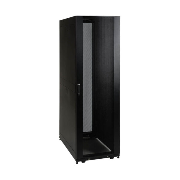 368dca09d1916e466da27211f9b67b13 Tripp Lite series 45U SmartRack Shallow-Depth Rack Enclosure Cabinet with doors & side panels