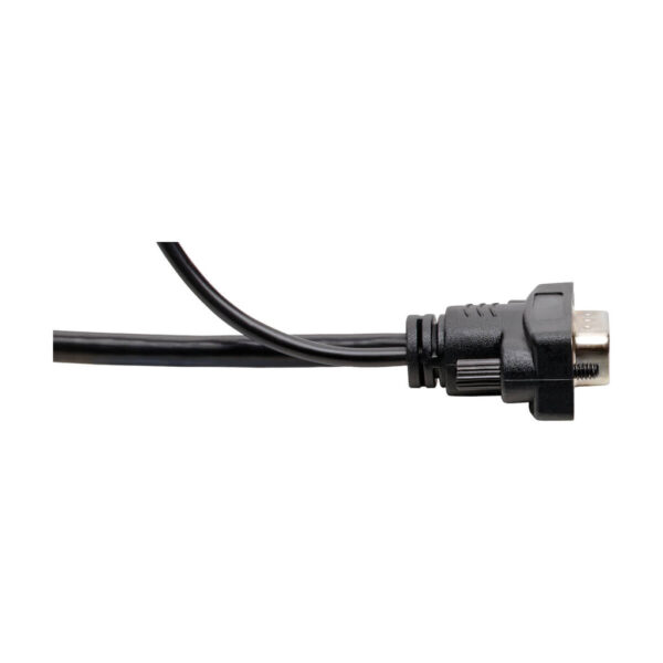 Tripp Lite series HDMI to VGA + Audio Active Adapter Cable (HDMI to Low-Profile HD15 + 3.5 mm M/M), 3 ft. (0.9 m), TAA