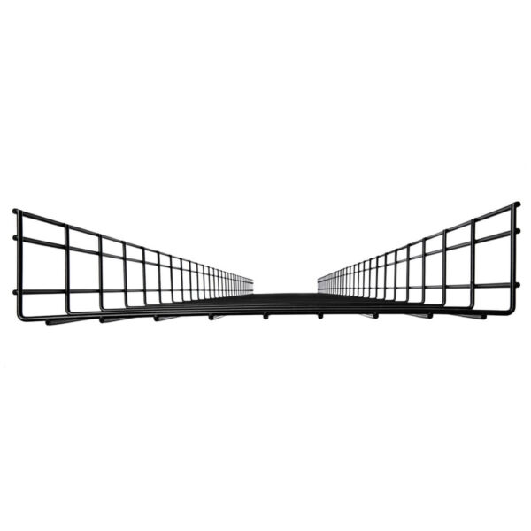 36c435598a14e014fb374b1a2d8f70ea-1 Tripp Lite series Wire Mesh Cable Tray - 450 x 100 x 3000 mm (18 in. x 4 in. x 10 ft.), 6 Pack