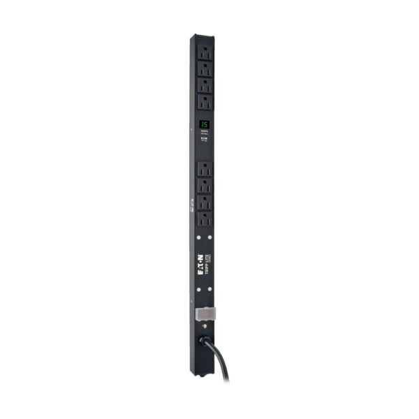 36cca9fa109a7fd6d6b3317445c7222f Tripp Lite series 1.5kW Single-Phase Local Metered PDU, 100-127V Outlets (8 5-15R), 5-15P, 15 ft. (4.57 m) Cord, 0U Vertical, 24 in.
