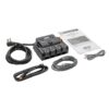 Tripp Lite series Protect It! 6-Outlet Surge Protector - 4 Rotating Outlets, 5-15P Input, 1440 Joules, Tel/Modem/Coax Protection, Black