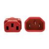 36f441f5f2612020caa4b7e695b4db84 Tripp Lite series PDU Power Cord, C13 to C14 - 10A, 250V, 18 AWG, 4 ft. (1.22 m), Red