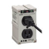 Tripp Lite series Isobar 2-Outlet Surge Protector, Direct Plug-In, 1410 Joules, Diagnostic LEDs, Metal Housing