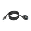 Tripp Lite series 2-Port USB 3.0 SuperSpeed Desktop Extension Cable A (M/2xF), 6 ft. (1.83 m)