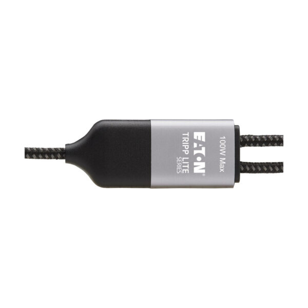 Tripp Lite series 2-in-1 USB-C Charging Cable (M/2xM) - 100W PD Charging, 6 ft. (1.8 m)