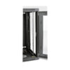 Tripp Lite series SmartRack 15U Low-Profile Switch-Depth Wall-Mount Half-Height Rack Enclosure, Clear Acrylic Window, Hinged Back