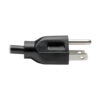 Tripp Lite series Y Splitter Power Cable, NEMA 5-15P to 2x C13 - 10A, 125V, 18 AWG, 1.5 ft. (0.45 m), Black