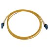 Tripp Lite series 400G Duplex Singlemode 9/125 OS2 Switchable Fiber Optic Cable (LC/UPC M/M), LSZH, Yellow, 2 m (6.6 ft.)